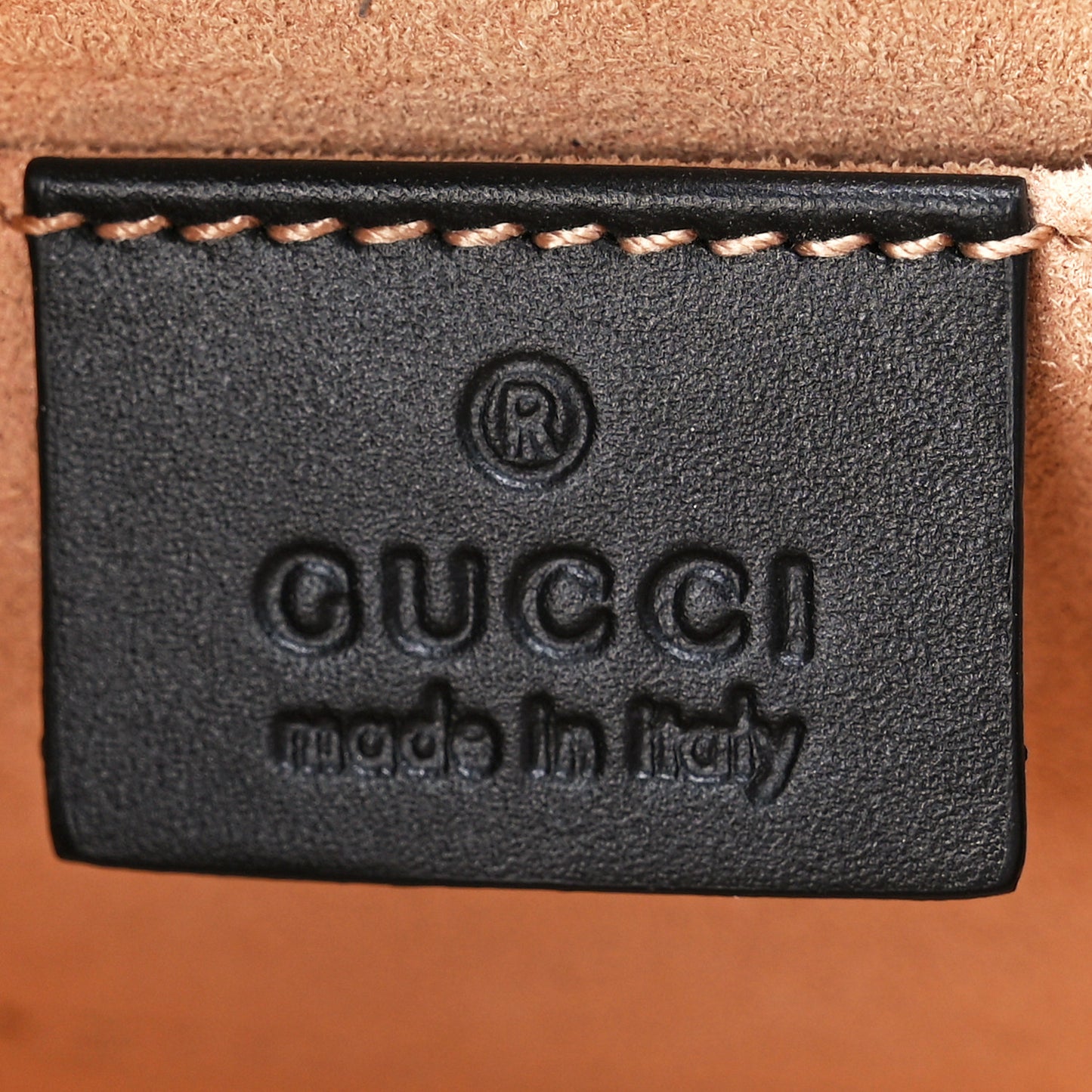 Guccissima Small Padlock Shoulder Bag Black