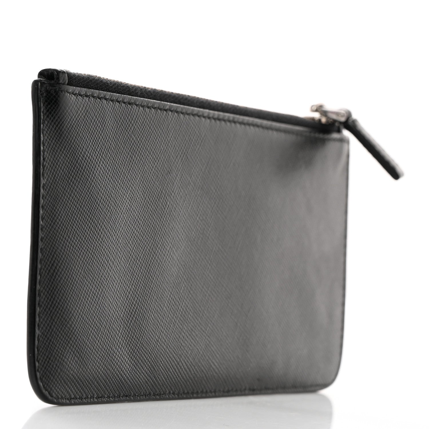 Prada Saffiano Bellhop Key Holder Black 3 of 9