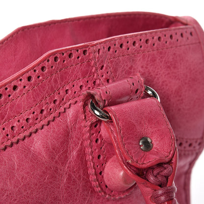 Balenciaga Agneau Giant Brogues Hardware City Sorbet 12 of 21