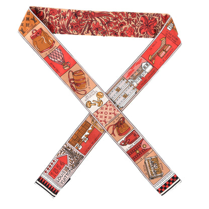 Louis Vuitton Silk Jeu De Louis BB Bandeau Beige 1 of 3