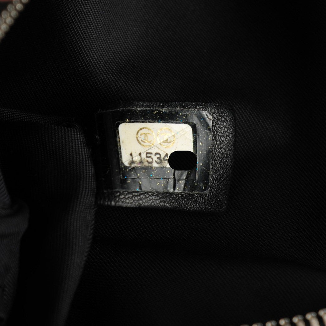 Coated Canvas Le Marais Cosmetic Pouch Black