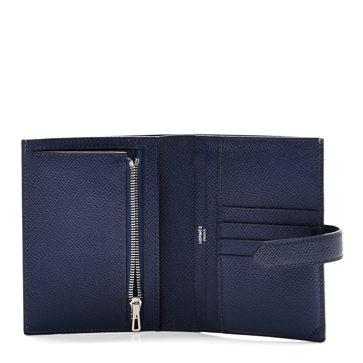Epsom Bearn Compact Wallet Bleu Saphir