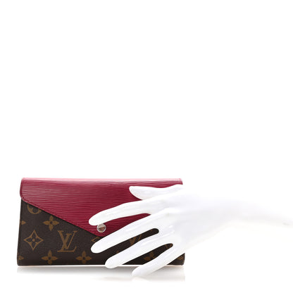Louis Vuitton Monogram Epi Marie-Lou Long Wallet Fuchsia 2 of 6
