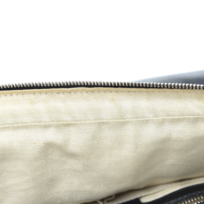 Gucci Pebbled Calfskin Soho Briefcase Black 12 of 19