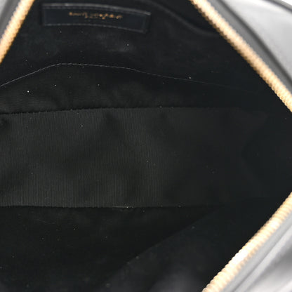 Saint Laurent Calfskin Matelasse Monogram Lou Camera Bag Storm 5 of 10