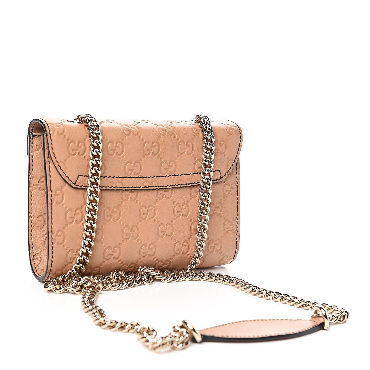 Guccissima Mini Emily Chain Shoulder Bag Camelia