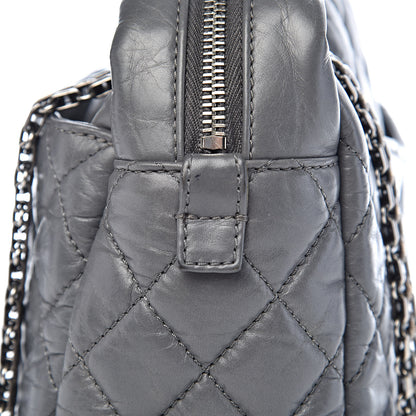 Chanel Aged Calfskin Medium Reissue Camera Case Grey 14 of 16