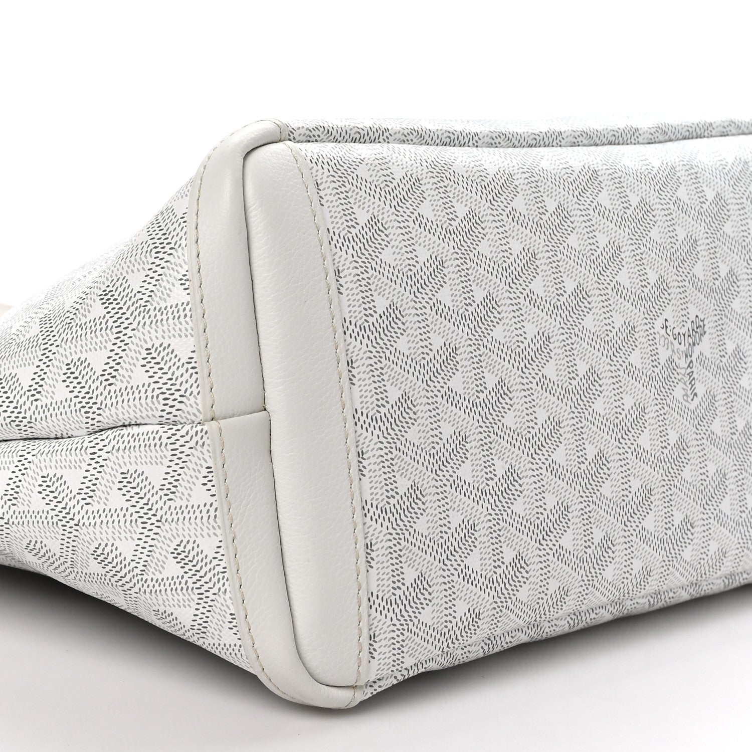 Goyard Goyardine Artois PM White 9 of 10