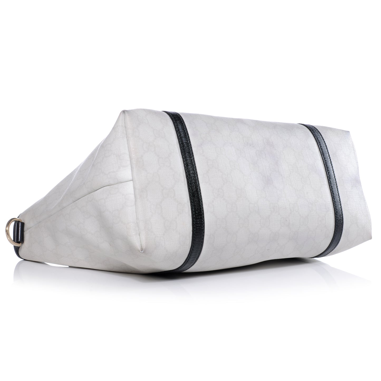 GG Plus Monogram Medium Joy Tote White