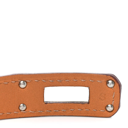 Hermes Barenia Kelly Double Tour Bracelet S Fauve 6 of 7