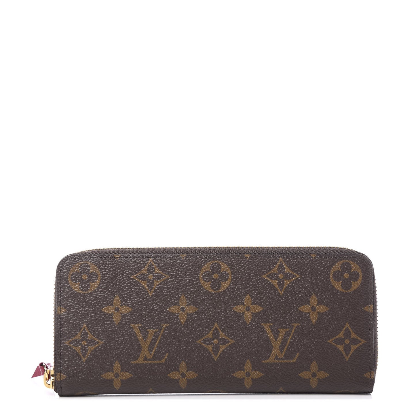 Monogram Clemence Wallet Fuchsia