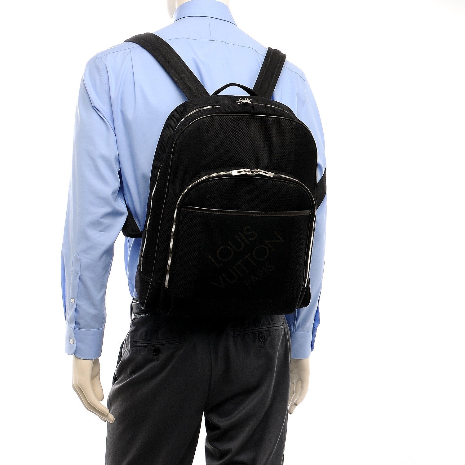 Louis Vuitton Damier Geant Neo Bongo Backpack Black 2 of 15