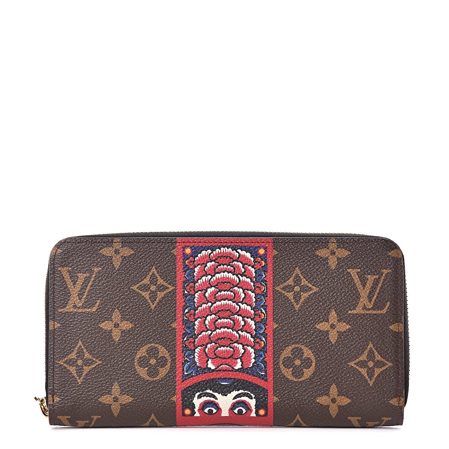 Louis Vuitton Monogram Kabuki Zippy Wallet 1 of 8