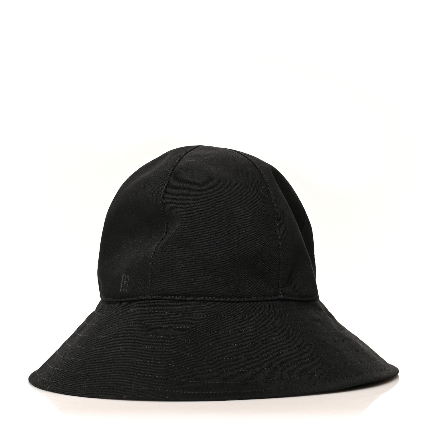 Hermes Cotton Eden Bucket Hat 57 Black 1 of 8