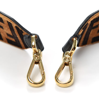 Fendi Velvet Tapestry FF Strap You Tobacco 5 of 5