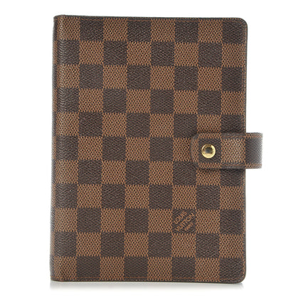 Louis Vuitton Damier Ebene Medium Ring Agenda Cover 1 of 7