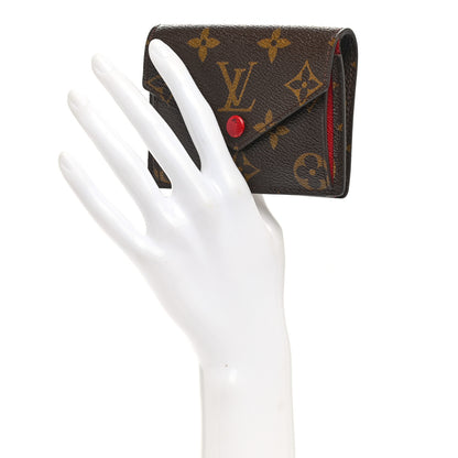 Louis Vuitton Monogram Compact Marie Wallet Rouge 2 of 9