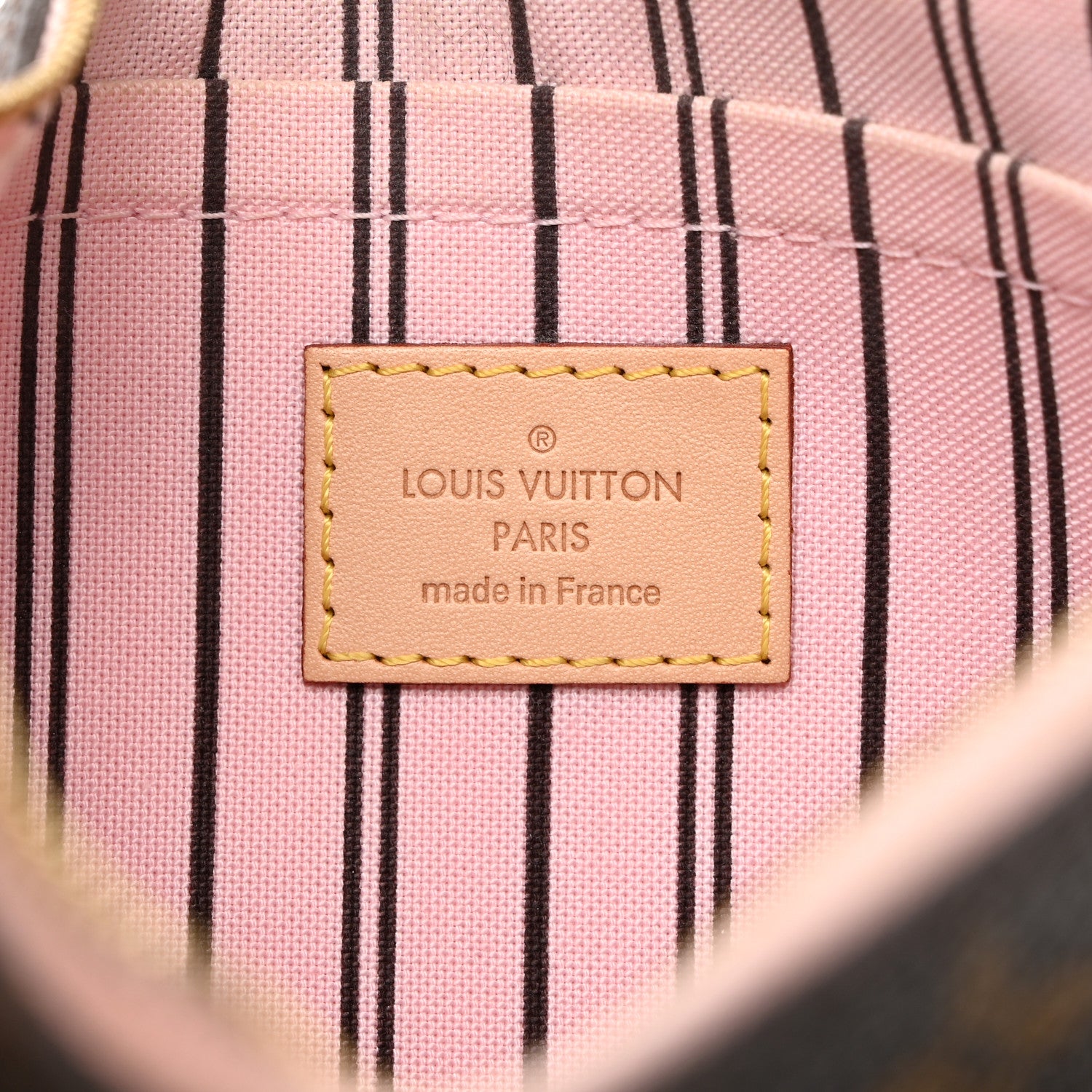 Louis Vuitton Monogram Jungle Dots Neverfull MM Pochette Sugar Pink 6 of 8