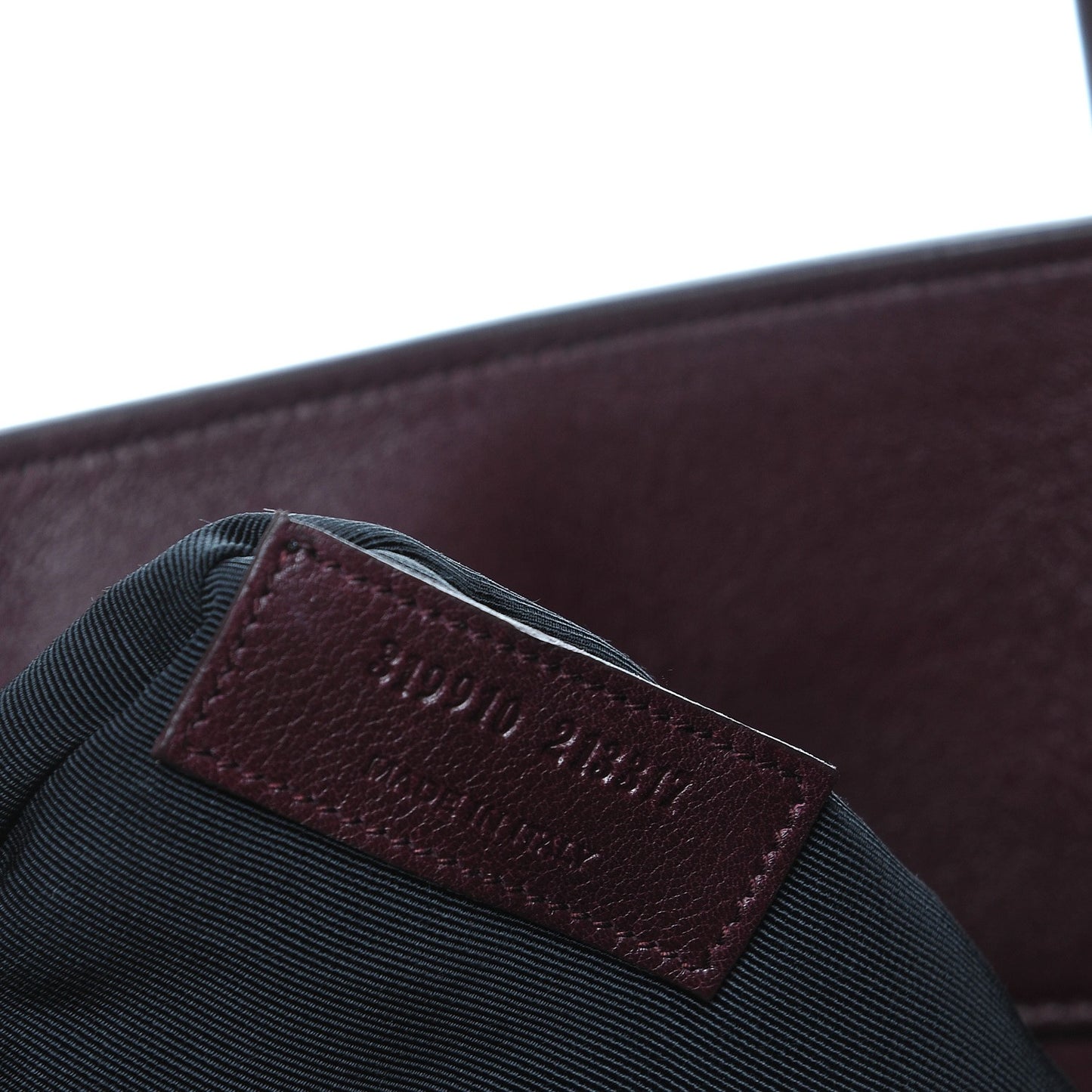 Calfskin Large Sac De Jour Carryall Amarena