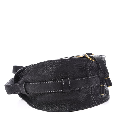 Chloe Calfskin Mini Marcie Round Crossbody Bag Black 5 of 10