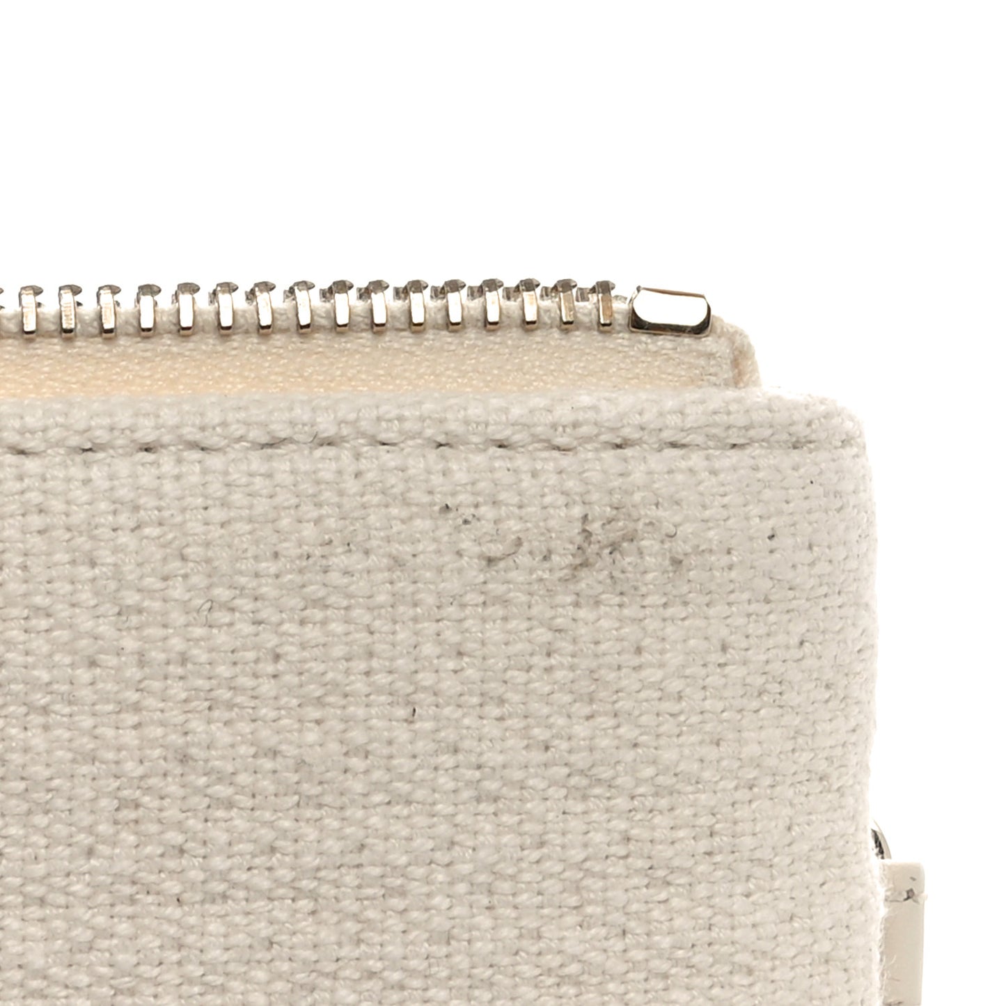 Canvas Deauville Cosmetic Pouch Light Beige