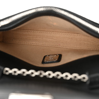 MCM Visetos Small Millie Crossbody Bag Black 5 of 14