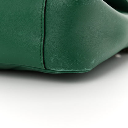 Gucci Calfskin Matelasse Medium GG Marmont Shoulder Bag Emerald Green 14 of 18