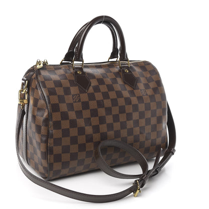 Louis Vuitton Damier Ebene Speedy Bandouliere 30 4 of 23