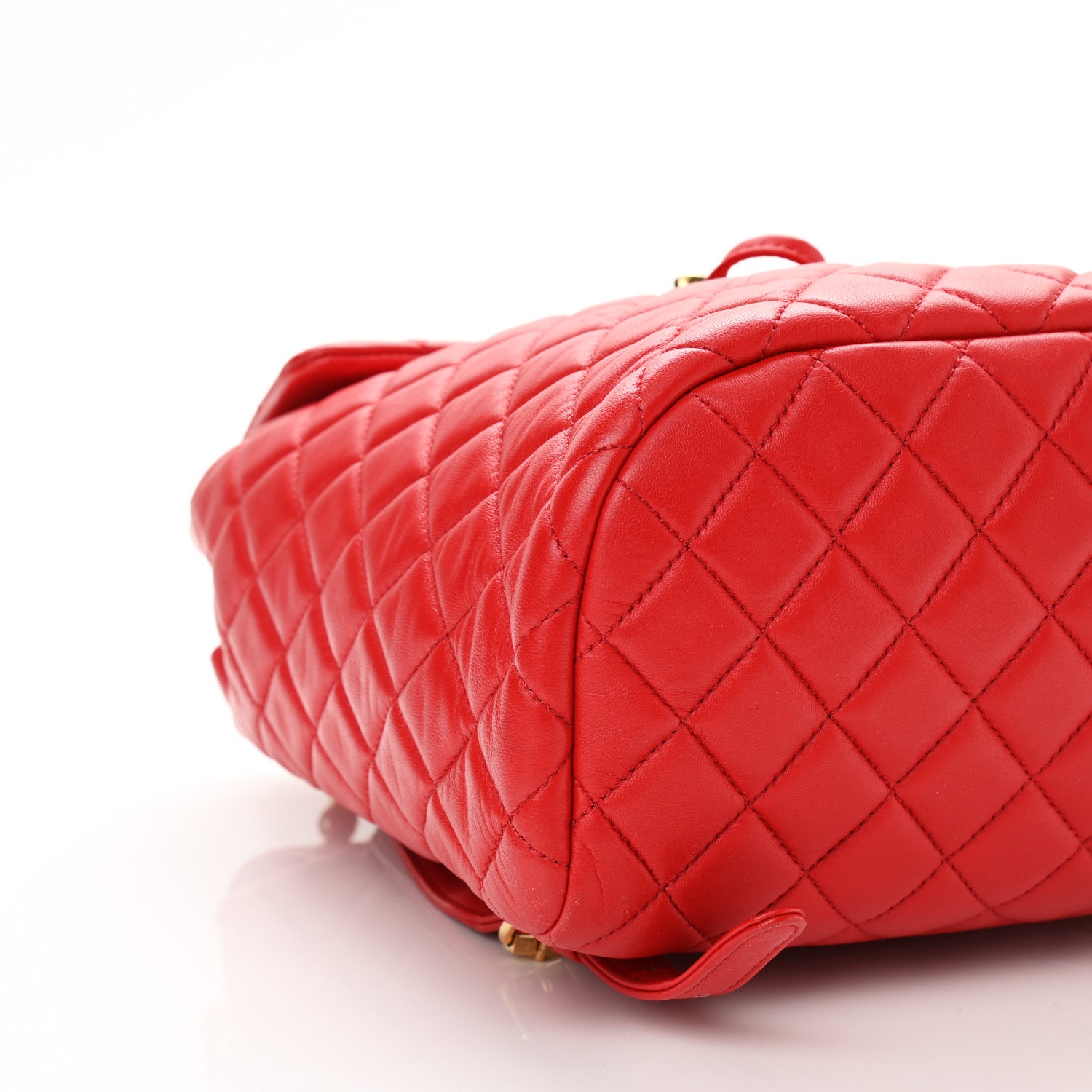 Chanel Lambskin Quilted Small Urban Spirit Backpack Red 9 of 10