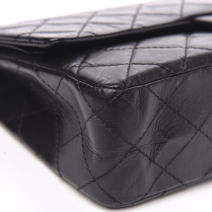 Chanel Aged Calfskin Quilted 2.55 Reissue 227 Flap Black 9 of 14