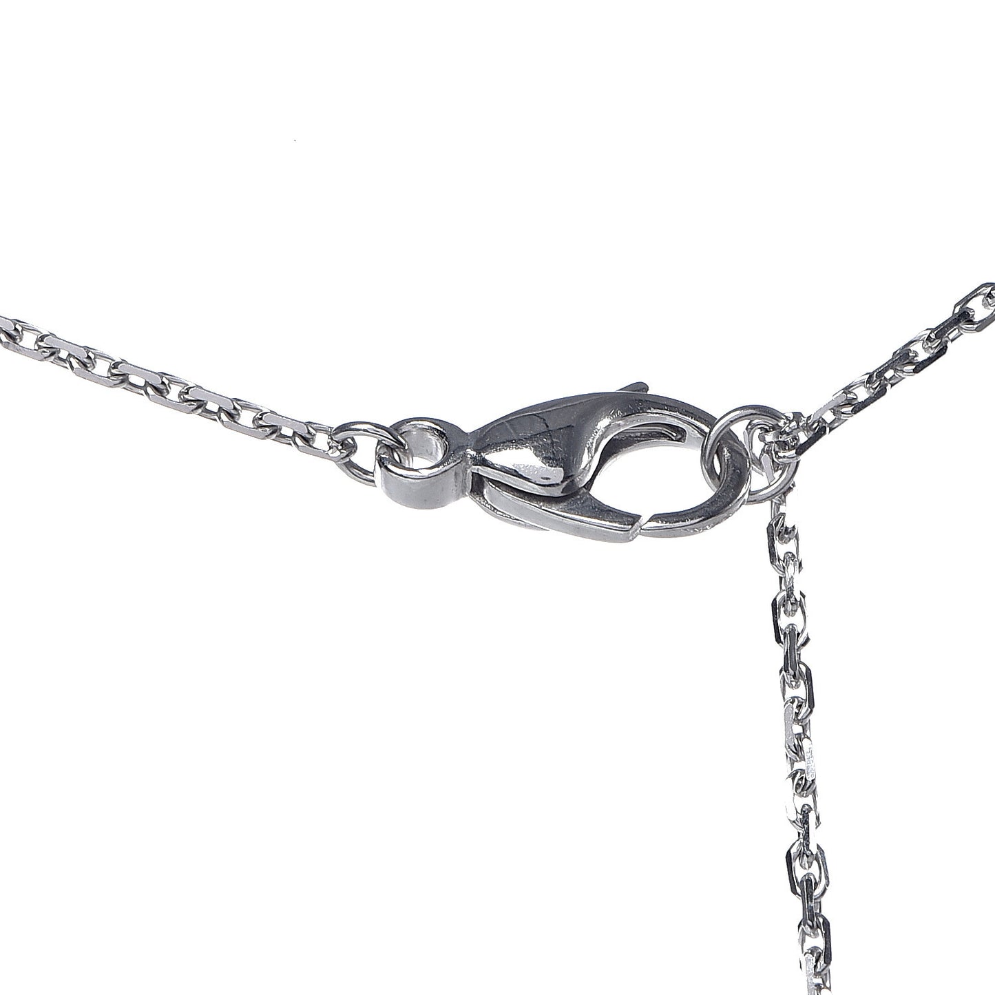 18K White Gold Ceramic Ultra Pendant Necklace White