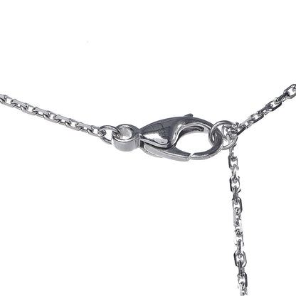 Chanel 18K White Gold Ceramic Ultra Pendant Necklace White 9 of 10