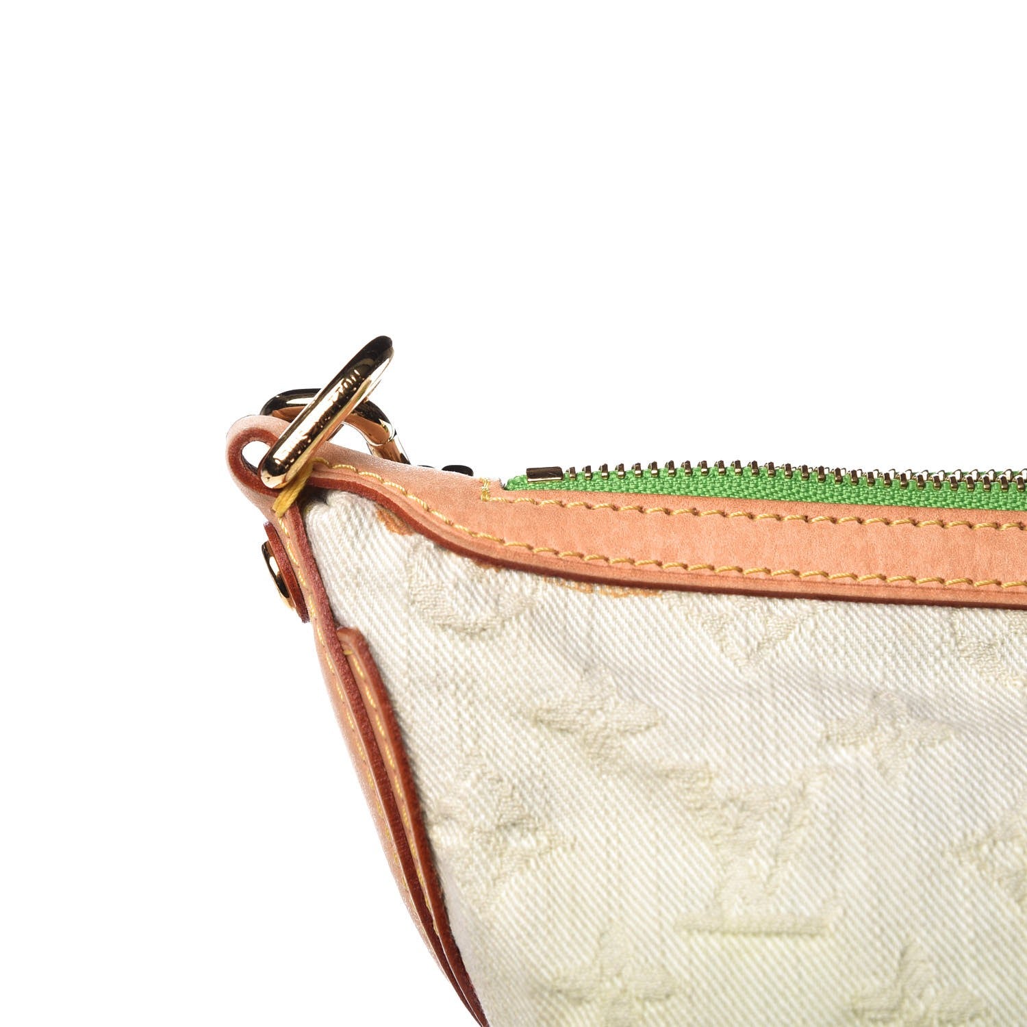 Louis Vuitton Denim Sunburst PM Messenger Vert 10 of 10