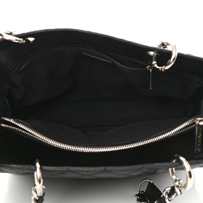 Chanel Caviar Quilted Grand Shopping Tote GST Black 5 of 10