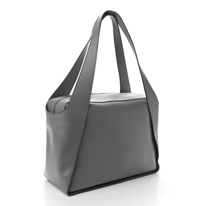 Stella McCartney Eco Alter Nappa Perforated Shoulder Bag Grey 3 of 10
