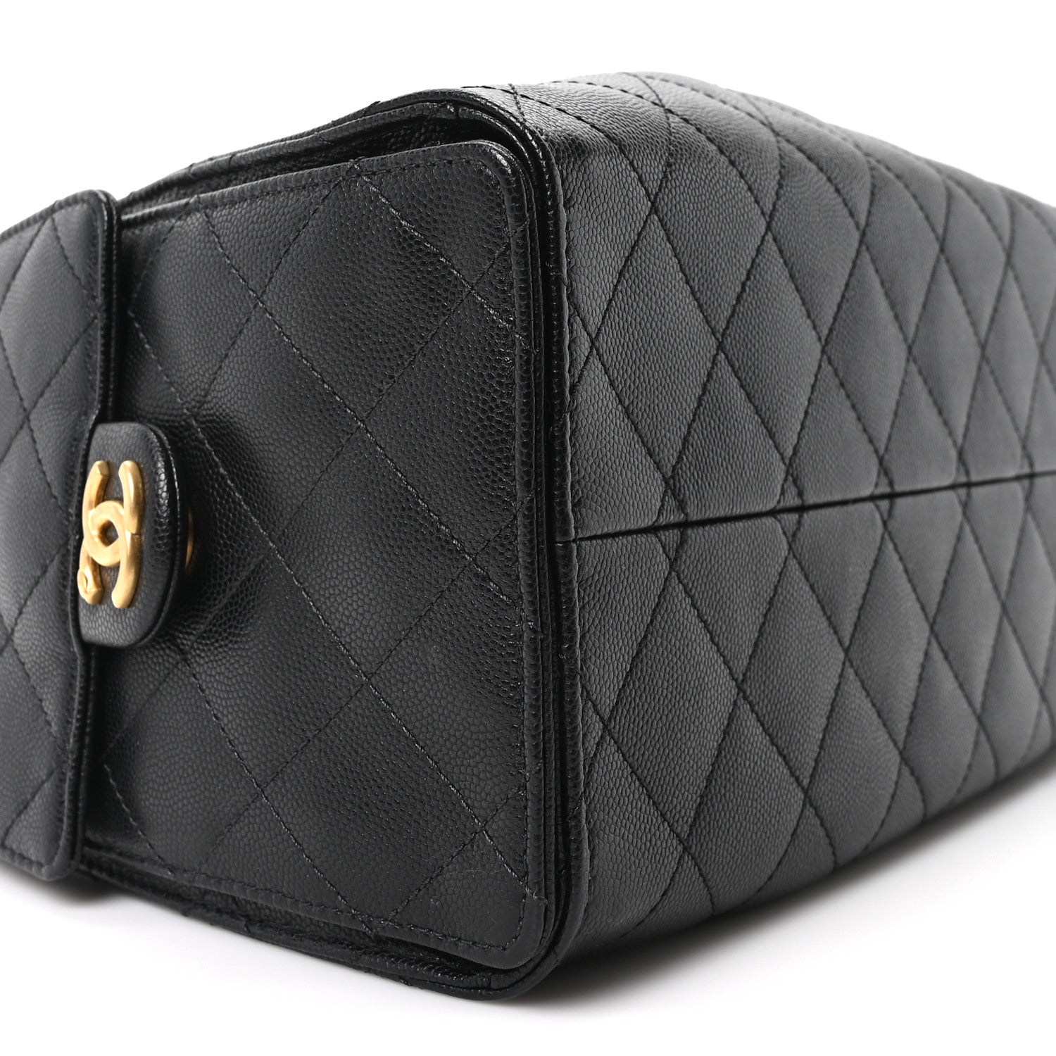 Chanel Caviar Quilted Small Chanel 25 Handbag Black 9 of 10