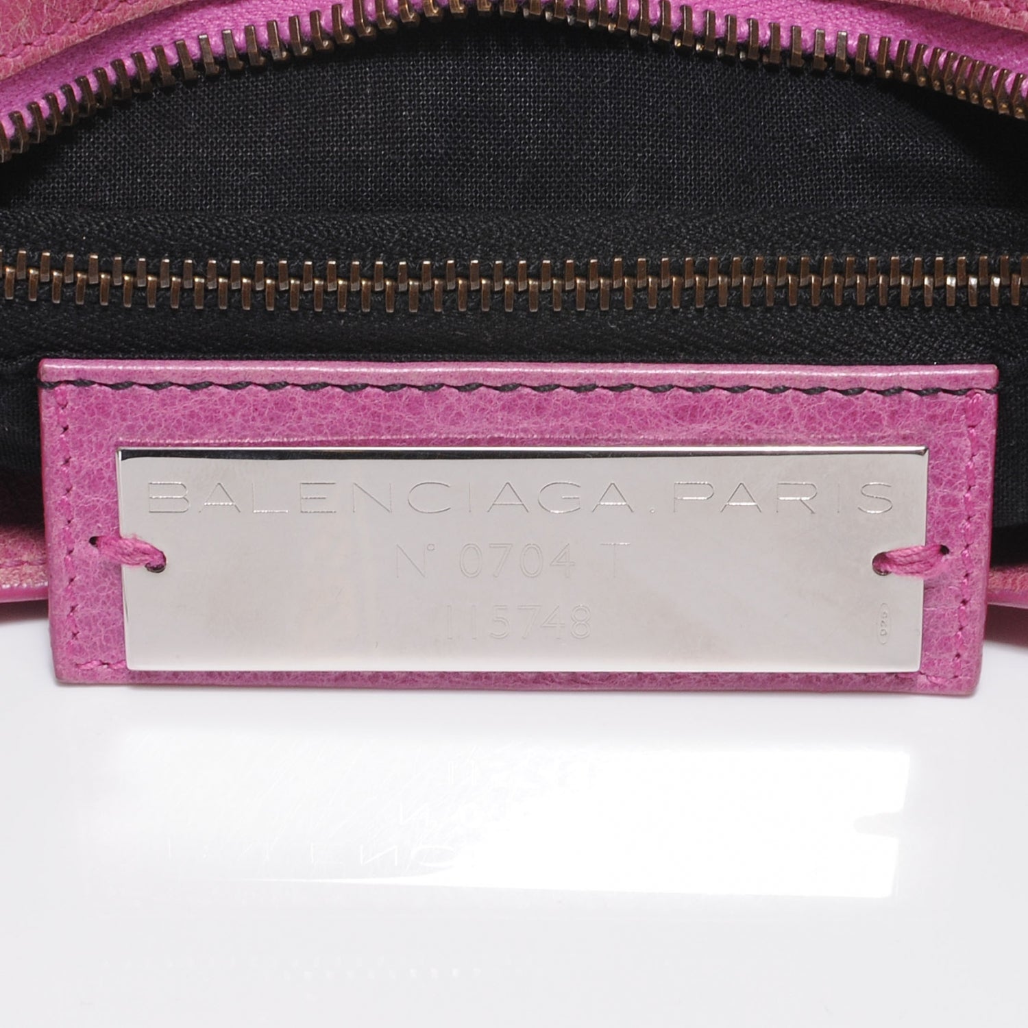 Balenciaga Agneau City Magenta 6 of 7