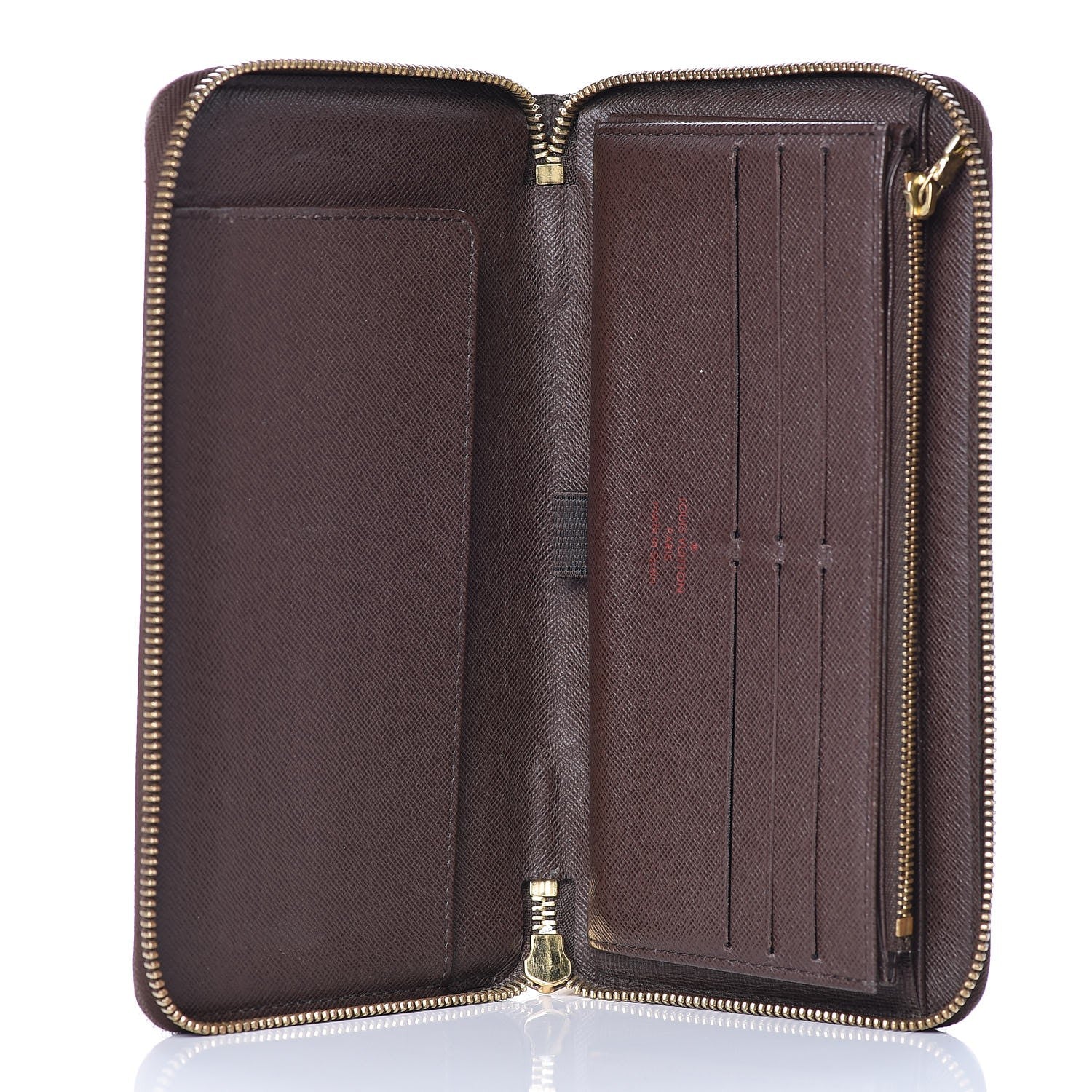 Louis Vuitton Damier Ebene Zippy Organizer Wallet 5 of 7
