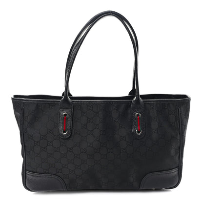 Gucci Monogram Medium Princy Tote Black 1 of 10