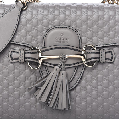 Gucci Soft Microguccissima Medium Emily Chain Shoulder Bag Loess 10 of 10