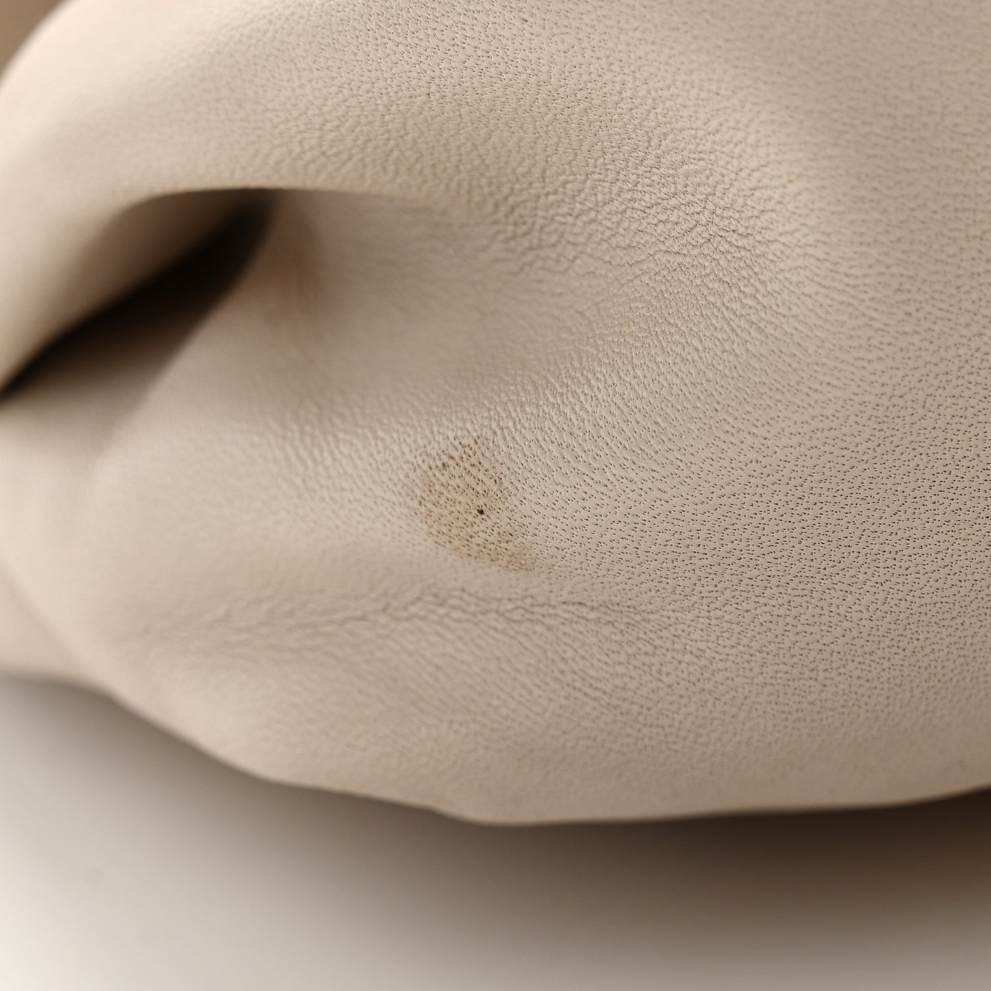 Smooth Butter Calf The Pouch Oversized Clutch Plaster