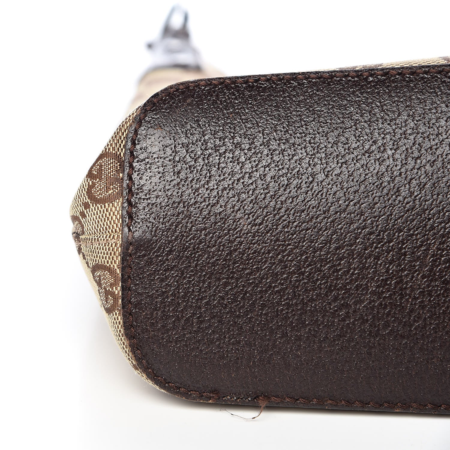 Gucci Monogram GG Signature Shoulder Bag Brown 10 of 18