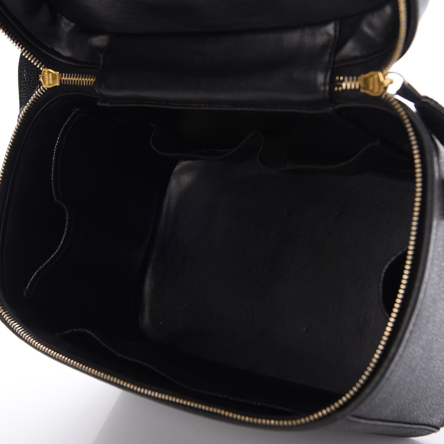 Chanel Caviar Vanity Cosmetic Case Black 5 of 7