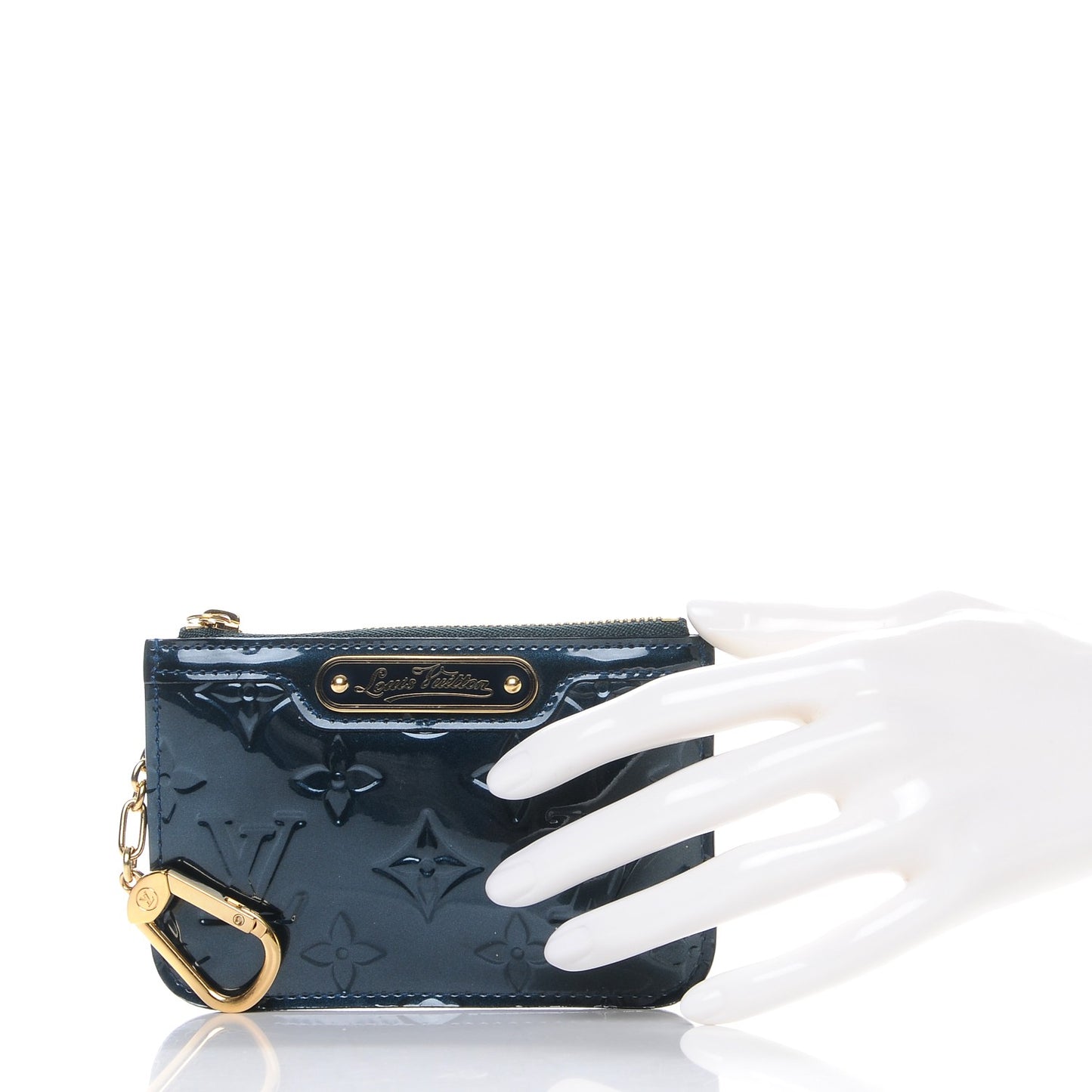Vernis Key Pouch Blue Nuit