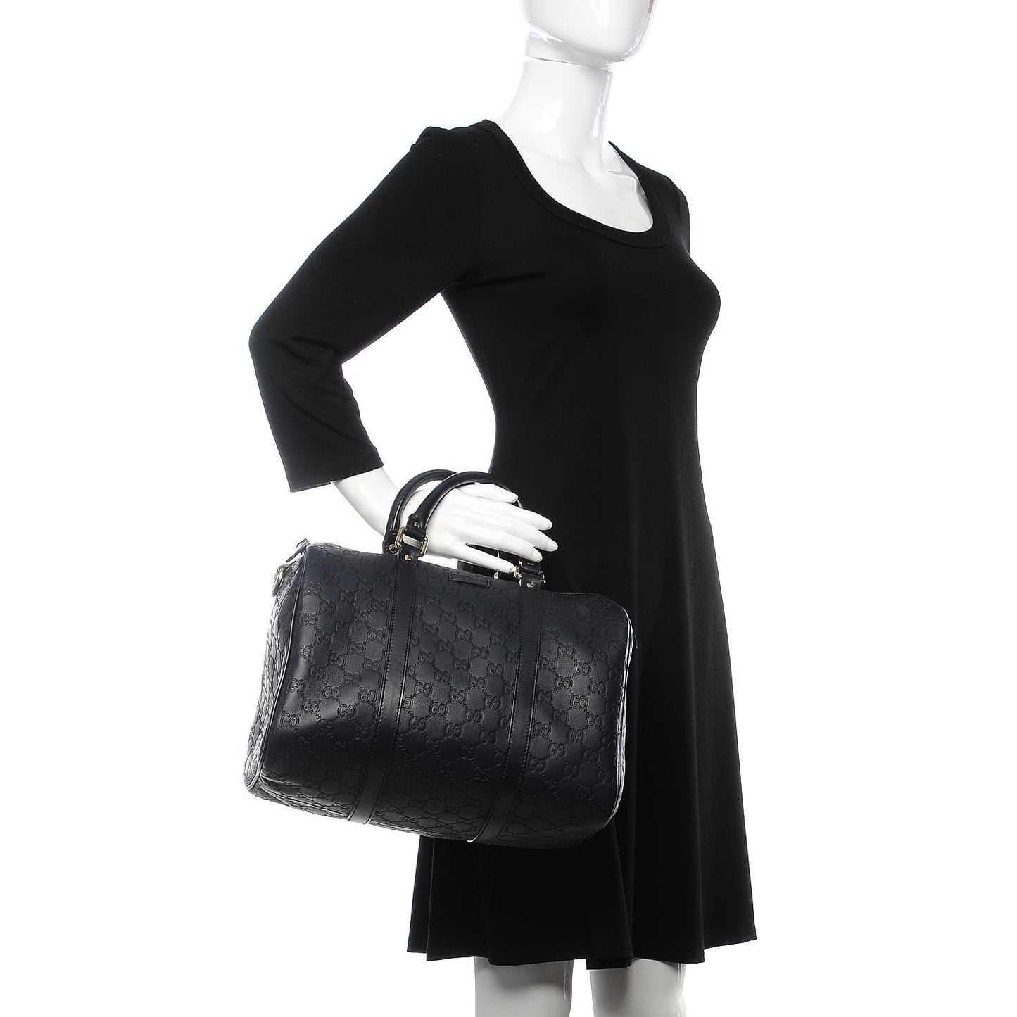 Guccissima Medium Joy Boston Navy