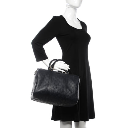Gucci Guccissima Medium Joy Boston Navy 2 of 7