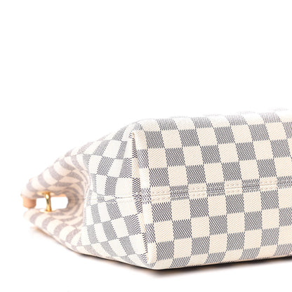 Louis Vuitton Damier Azur Graceful PM Rose Ballerine 6 of 16