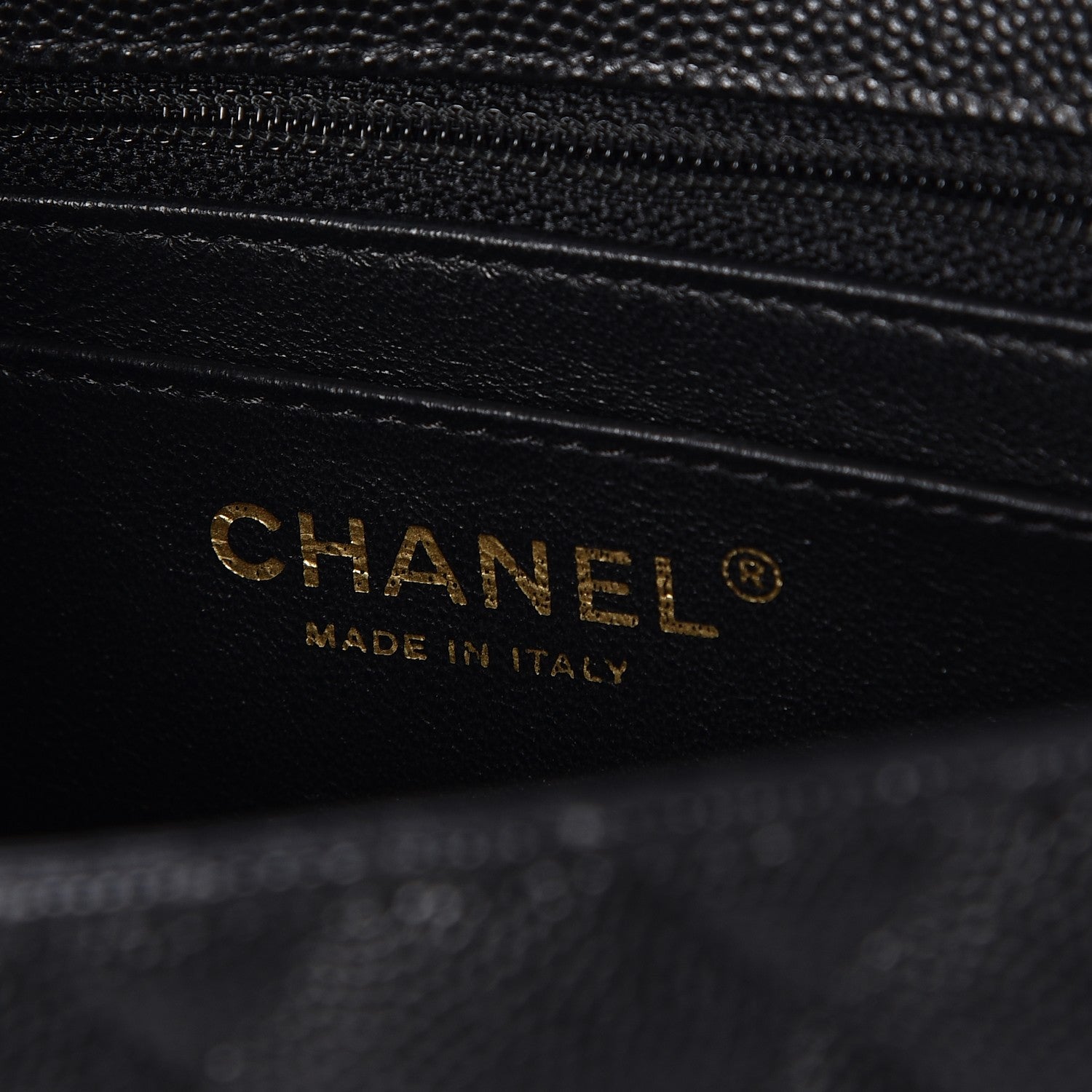 Chanel Caviar Quilted Mini Square Flap Black 6 of 8