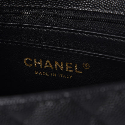 Chanel Caviar Quilted Mini Square Flap Black 6 of 8