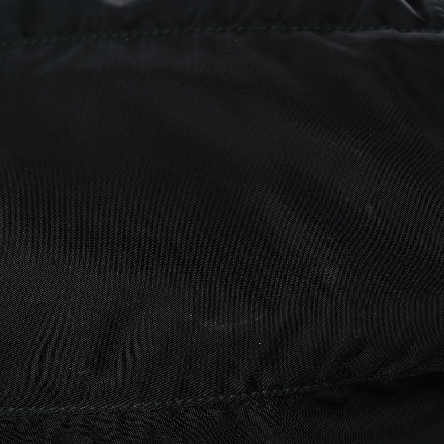 Tessuto Nylon Saffiano Messenger Bag Black